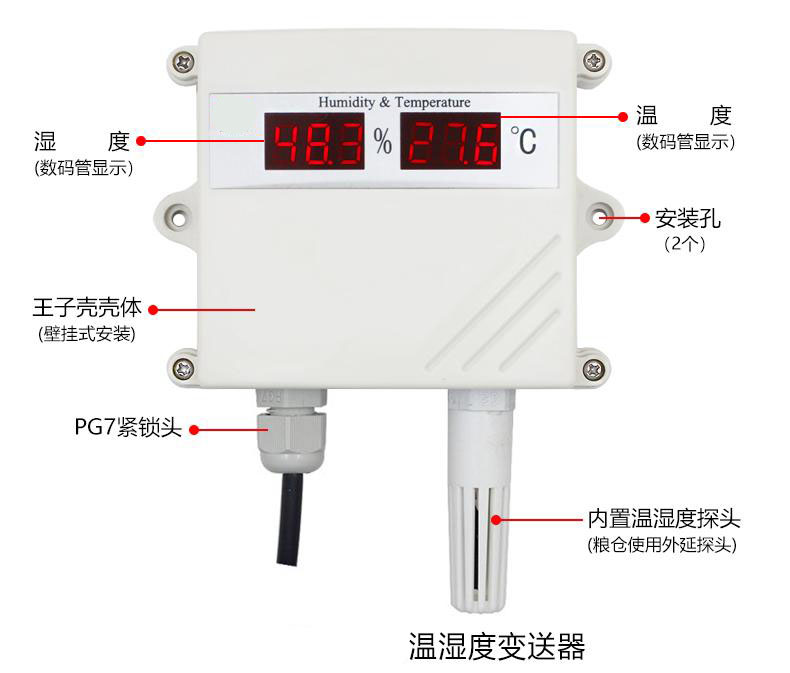 溫濕度91深夜福利网用於糧庫的在線監控